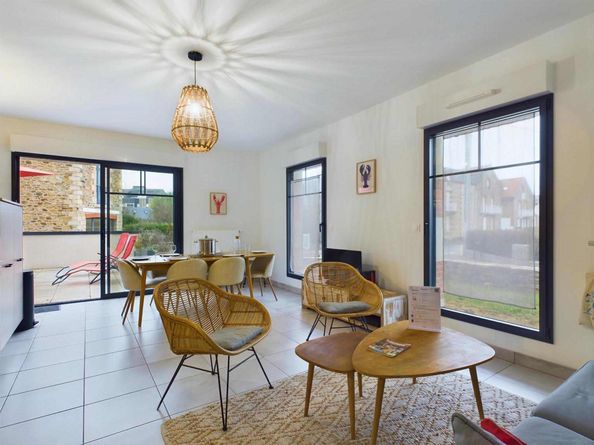 50M De La Plage - Terrasse - 3 Adultes Et 3 Enfants Пленеф-Валь-Андре Екстер'єр фото