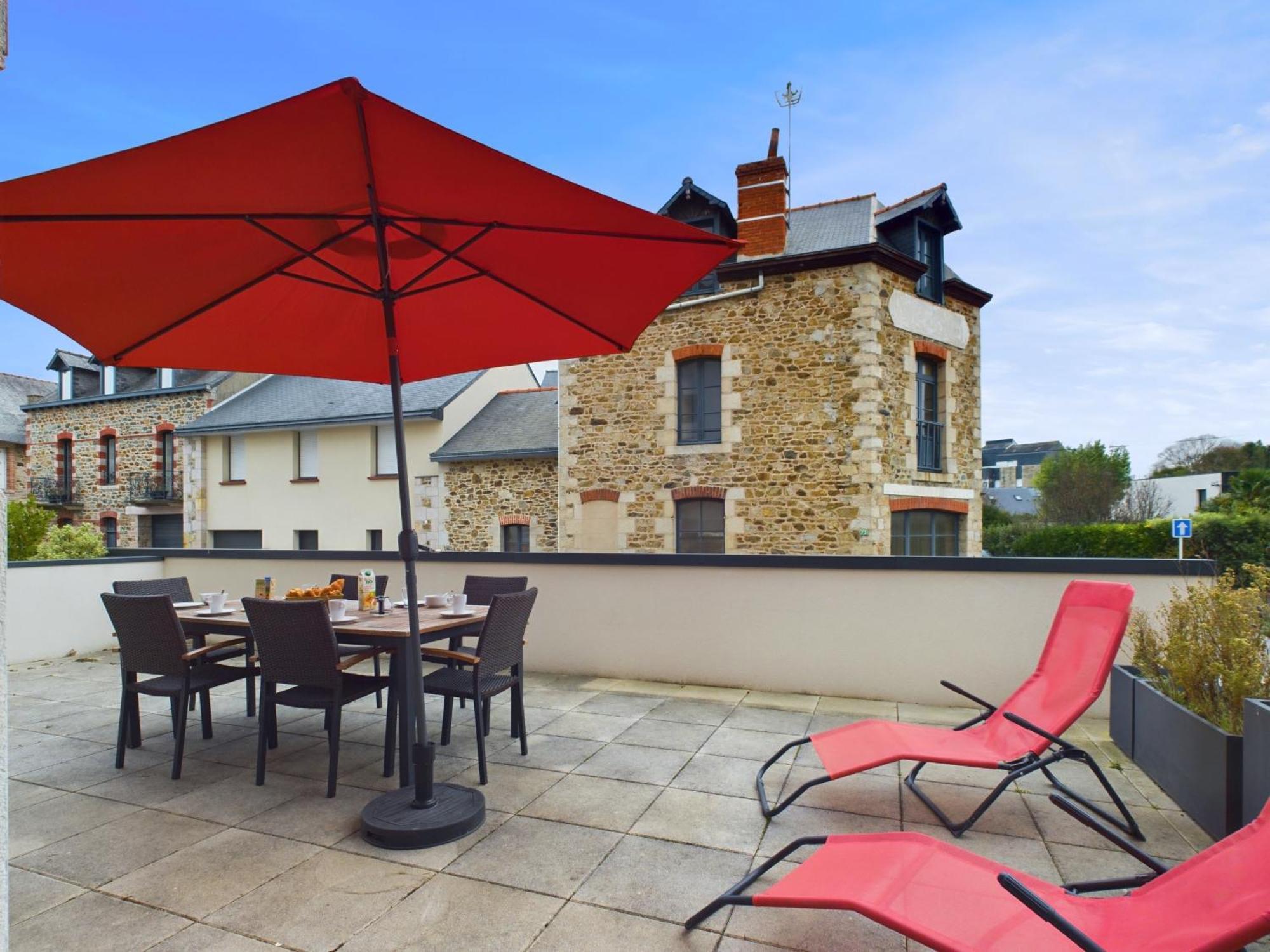 50M De La Plage - Terrasse - 3 Adultes Et 3 Enfants Пленеф-Валь-Андре Екстер'єр фото